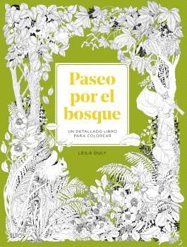 PASEO POR EL BOSQUE.UN DETALLADO LIBRO PARA COLOREAR