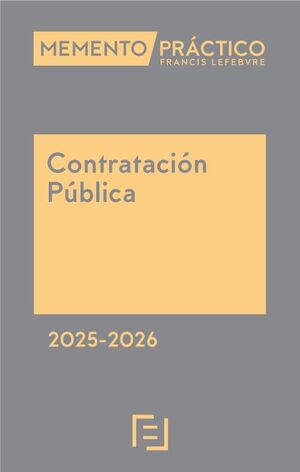 MEMENTO PRÁCTICO CONTRATACIÓN PÚBLICA 2025-2026