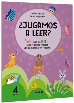 ¿JUGAMOS A LEER? MÁS DE 50 ACTIVIDADES LÚDICAS DE COMPRENSIÓN LECTORA! 4 AÑOS