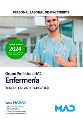 TEST PARTE ESPECIFICA ENFERMERIA MINISTERIOS 2024