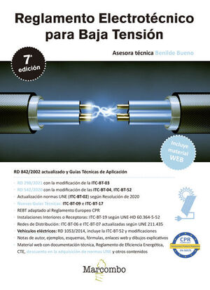 REGLAMENTO ELECTROTECNICO PARA BAJA TENSION 8.ª EDICION