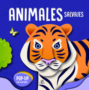 ANIMALES SALVAJES- POP-UP CON VENTANAS PARA APRENDER