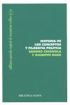 HISTORIA DE LOS CONCEPTOS Y FILOSOFÍA POLÍTICA