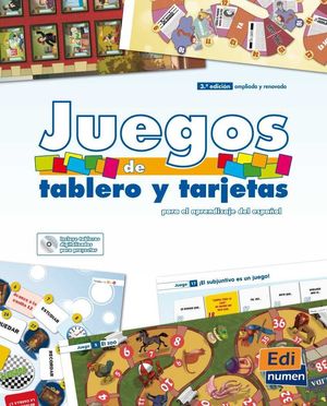 JUEGOS TABLERO Y TARJETAS PARA APRENDIZAJE ESPAÑOL, 3ª EDICIÓN AMPLIADA Y RENOVADA